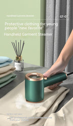 Portable Handheld Clothes Steamer – Remove Wrinkles in Seconds
